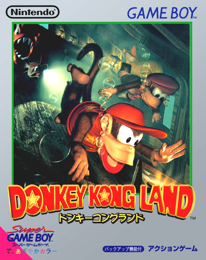Donkey Kong Land (USA, Europe) (SGB Enhanced)