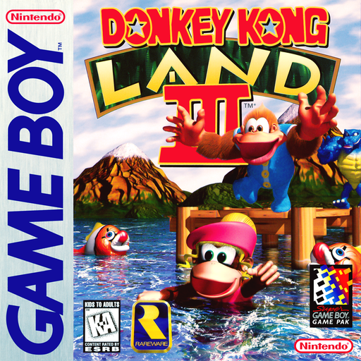 Donkey Kong Land III (USA, Europe) (Rev 1) (SGB Enhanced)