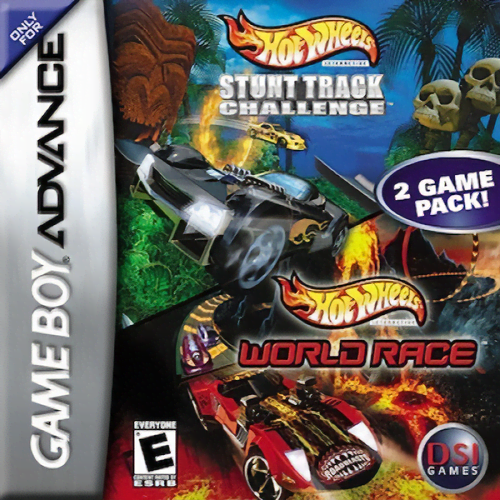 2 Game Pack! - Hot Wheels - Stunt Track Challenge + Hot Wheels - World Race (USA, Europe)