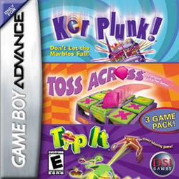 3 Game Pack! - Ker Plunk! + Toss Across + Tip It (USA)