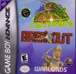 3 Games in One! - Breakout + Centipede + Warlords (USA)