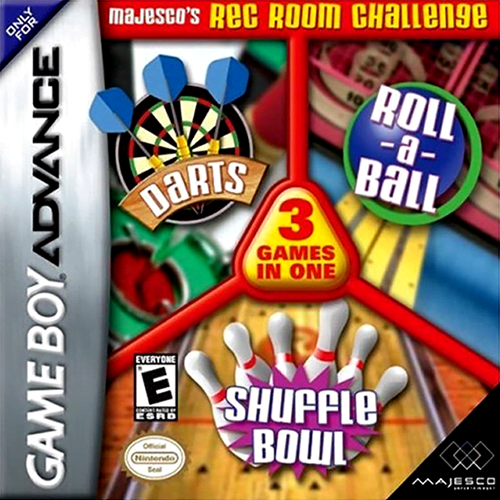 3 Games in One - Darts + Roll-a-Ball + Shuffle Bowl (USA)