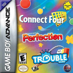 Three-in-One Pack - Connect Four + Perfection + Trouble (USA)