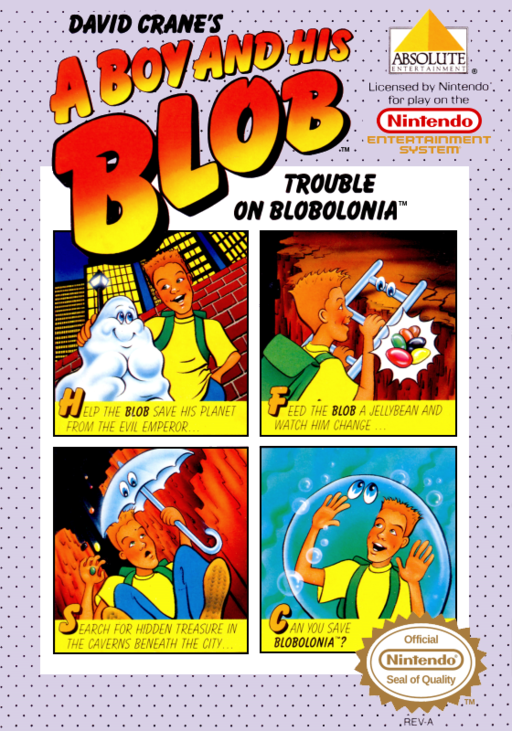David Crane's A Boy and His Blob - Trouble on Blobolonia (USA)