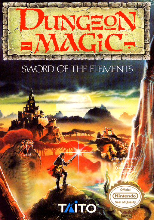 Dungeon Magic - Sword of the Elements (USA)