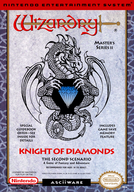 Wizardry - Knight of Diamonds - The Second Scenario (USA)