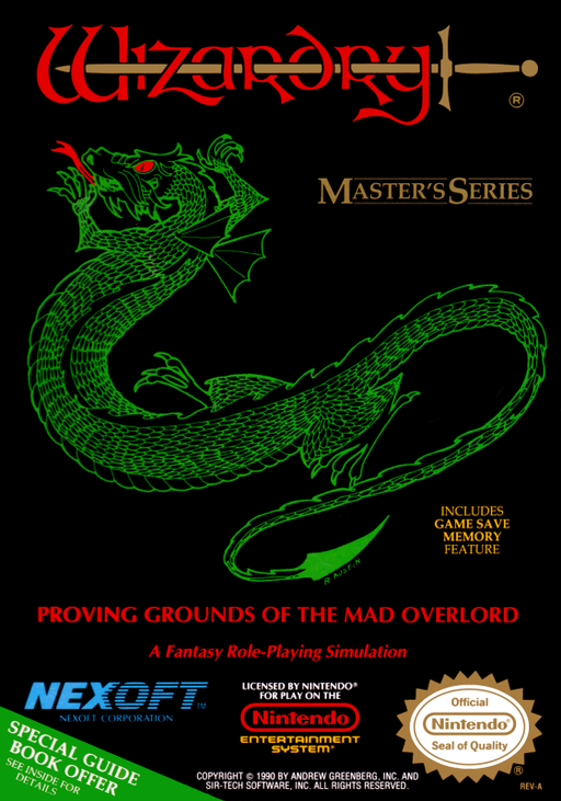 Wizardry - Proving Grounds of the Mad Overlord (USA)
