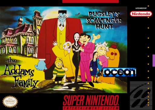 Addams Family, The - Pugsley's Scavenger Hunt (USA)