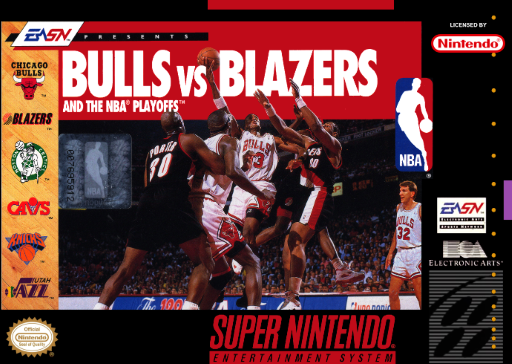 Bulls vs Blazers and the NBA Playoffs (USA) (Rev 1)
