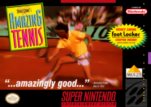 David Crane's Amazing Tennis (USA)