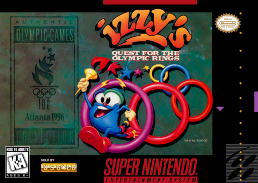 Izzy's Quest for the Olympic Rings (USA)