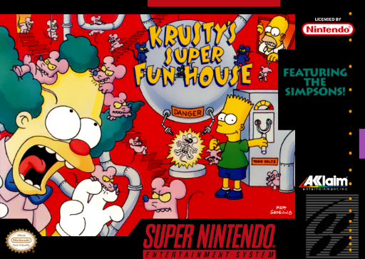 Krusty's Super Fun House (USA) (Rev 1)