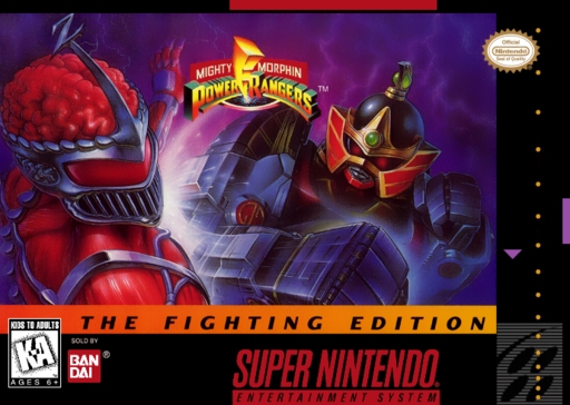 Mighty Morphin Power Rangers - The Fighting Edition (USA)