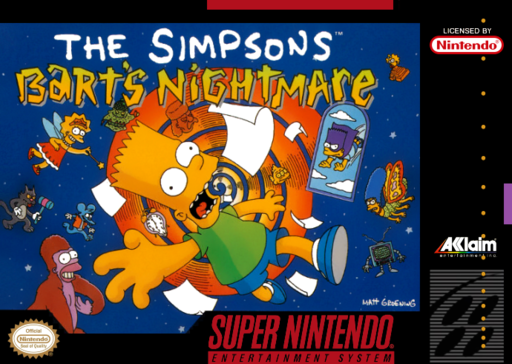 Simpsons, The - Bart's Nightmare (USA)