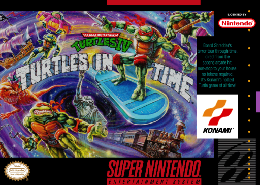 Teenage Mutant Ninja Turtles IV - Turtles in Time (USA)