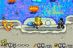 2 Games in 1 - SpongeBob SquarePants - Battle for Bikini Bottom + The Fairly OddParents! - Breakin' da Rules (USA) - Gameplay