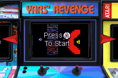 3 Games in One! - Yars' Revenge + Asteroids + Pong (USA) - Gameplay