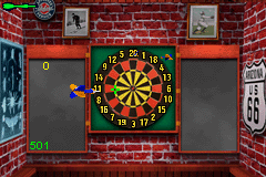 3 Games in One - Darts + Roll-a-Ball + Shuffle Bowl (USA) - Gameplay