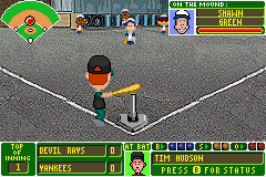 Backyard Baseball (USA) - Gameplay