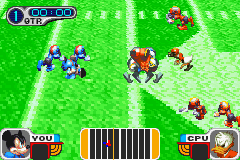 Disney Sports - Football (USA) - Gameplay