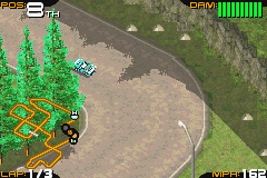 Racing Gears Advance (USA) - Gameplay