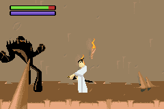 Samurai Jack - The Amulet of Time (USA, Europe) - Gameplay