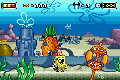 SpongeBob SquarePants Movie, The (USA) (Beta 2) - Gameplay