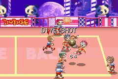 Super Dodge Ball Advance (USA) - Gameplay