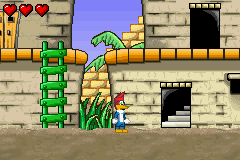 Woody Woodpecker in Crazy Castle 5 (USA) - Gameplay
