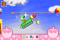 Yoshi Topsy-Turvy (USA) - Gameplay