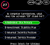 Who Wants to Be a Millionaire - 2nd Edition (USA) - Gameplay