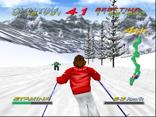 Big Mountain 2000 (USA) - Gameplay