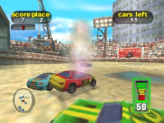 Destruction Derby 64 (USA) - Gameplay