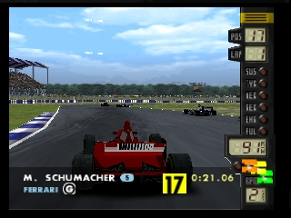 F-1 World Grand Prix (USA) - Gameplay