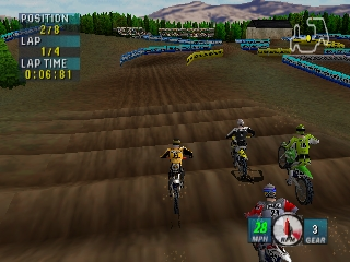 Jeremy McGrath Supercross 2000 (USA) - Gameplay