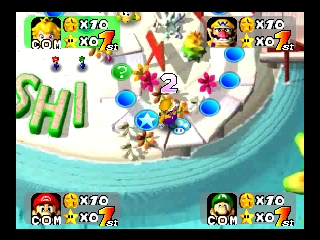 Mario Party (USA) - Gameplay