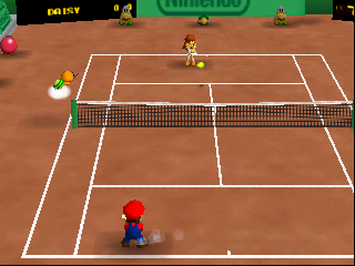 Mario Tennis (USA) - Gameplay