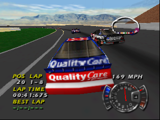 NASCAR 99 (USA) - Gameplay