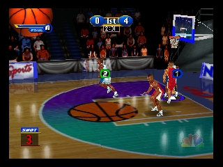 NBA Showtime - NBA on NBC (USA) - Gameplay