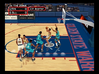 NBA in the Zone 2000 (USA) - Gameplay