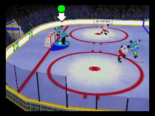 Olympic Hockey 98 (USA) - Gameplay