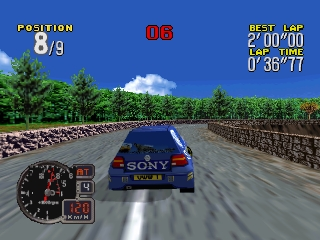 Rally Challenge 2000 (USA) - Gameplay