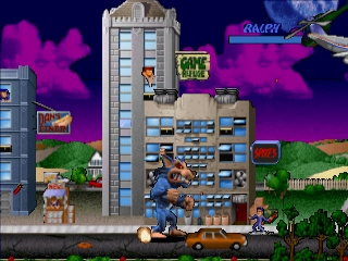 Rampage - World Tour (USA) - Gameplay