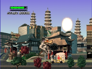 Rampage 2 - Universal Tour (USA) - Gameplay