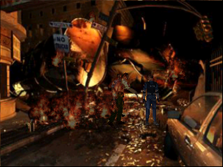 Resident Evil 2 (USA) (Rev 1) - Gameplay