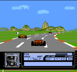 Al Unser Jr. Turbo Racing (USA) - Gameplay