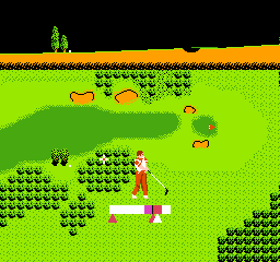 Bandai Golf - Challenge Pebble Beach (USA) - Gameplay