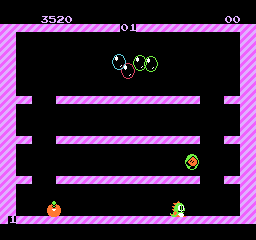 Bubble Bobble (USA) - Gameplay