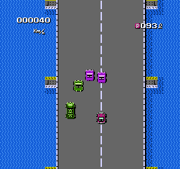 Bump 'n' Jump (USA) - Gameplay