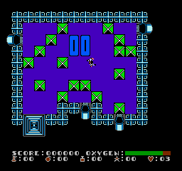 Dash Galaxy in the Alien Asylum (USA) - Gameplay